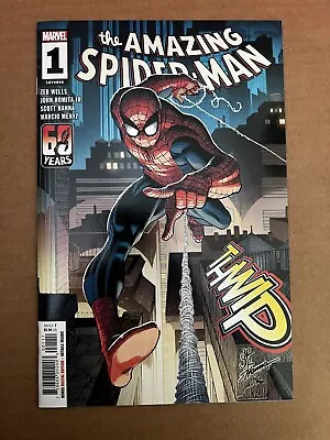 Buy The Amazing Spider-Man #1 (895) (Marvel Comics June 2022) - NM - 1st App. Gus • 15.81£