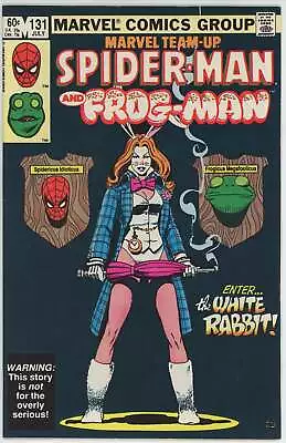 Buy Marvel Team Up #131 (1972) - 7.5 VF- *1st Appearance White Rabbit* • 23.46£