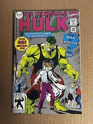 Buy Incredible Hulk #393 2nd Print Variant Marvel Comics (1992) 30th Anniversary • 4.74£
