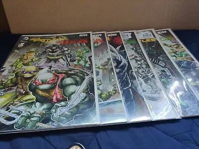 Buy DC Comics Batman Teenage Mutant Ninja Turtles #1-#6 Variant Covers Complete Set • 27.98£