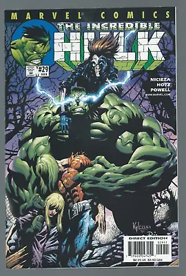 Buy Incredible Hulk #29 / 503 Marvel Comics 2001   (370) • 1.58£