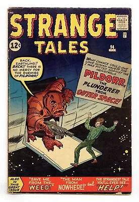 Buy Strange Tales #94 GD/VG 3.0 1962 • 99.29£