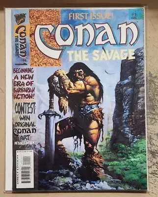 Buy Marvel Comics Magazine: Conan The Savage #1 • 11.07£