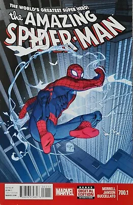 Buy THE AMAZING SPIDER-MAN  #700.1  FEBRUARY  2014 MARVEL COMICS Direct Edition • 5£