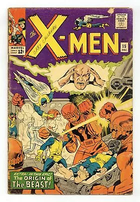 Buy Uncanny X-Men #15 GD+ 2.5 1965 • 41.58£