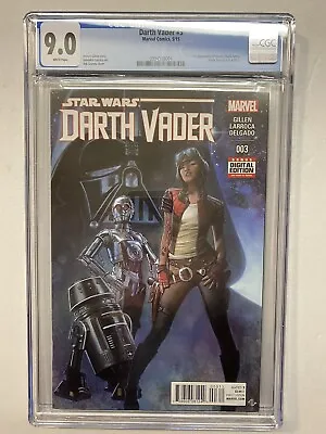 Buy Star Wars Darth Vader #3 CGC 9.0 VF/NM First App Of Doctor Aphra U.K. Seller • 99.99£