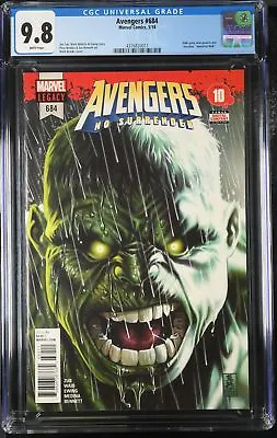 Buy Avengers 684 CGC 9.8 Hulk Gains New Powers And Becomes   Immortal Hulk  . • 70.96£