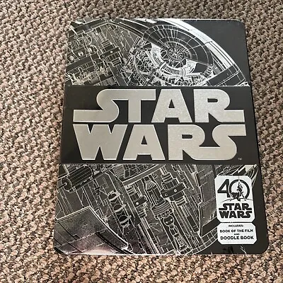 Buy Star Wars 40th Anniversary Tin With Book Of The Film And Doodle Book New Sealed  • 10£