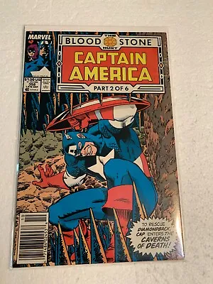 Buy Captain America #358 NM- MARVEL 1989 MARVEL COPPER AGE NEWSSTAND • 3.95£