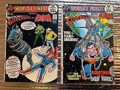 Buy World's Finest #207+208 (1971): Superman + Batman/Superman + Dr Fate • 8.99£