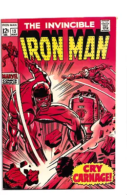 Buy Iron Man #13 1969 Marvel Comics 2nd App. Controller • 61.95£