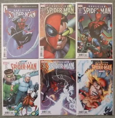Buy Superior Spider-man #1-6 Set..slott/bagley..marvel 2024 1st Print..nm..2,3,4,5 • 39.99£