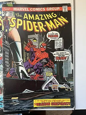 Buy Amazing Spiderman 144 1975 1st Gwen Stacy Clone  Mark Jewelers Comic Marvel • 35.62£