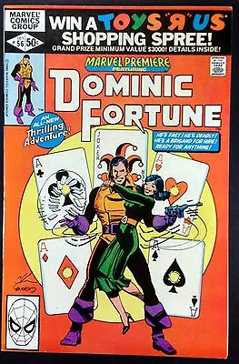 Buy Marvel Premiere (1972) 56 VF+ (8.5) Featuring Dominic Fortune 1st Color App • 9.51£