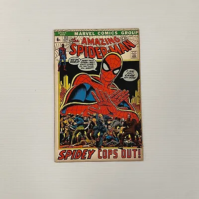 Buy Amazing Spider-Man #112 1972 FN+ Pence Copy • 55£