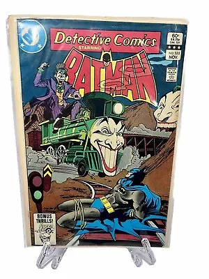 Buy Detective Comics (1937) #532 Gene Colan Joker Train & Batman Cover • 15.99£