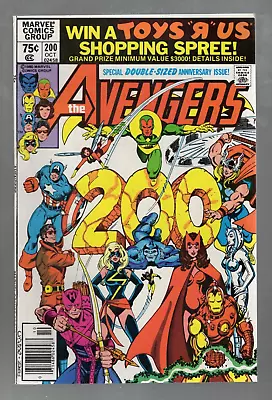 Buy Avengers #200 Marvel 1980 Newsstand NM/M  9.8 • 42.63£