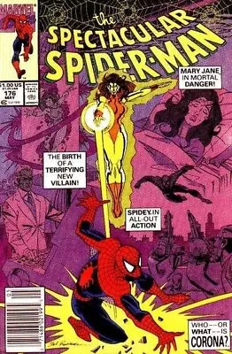 Buy The Spectacular Spider-man Vol:1 #176 1st Corona • 6.95£