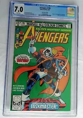 Buy Avengers #196 CGC 7.0(FN/VF) 1st Full Appearance Of The Taskmaster • 185£