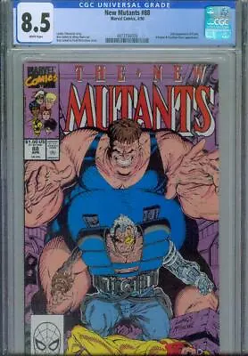 Buy New Mutants #88 Cgc 8.5, 1990, 2nd Appearance Cable, New Case • 31.18£