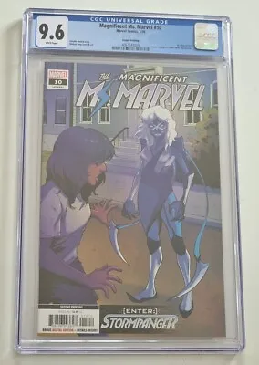 Buy Magnificent Ms Marvel #10 - 2nd Printing Jung Variant (CGC 9.6, 2020) • 65£