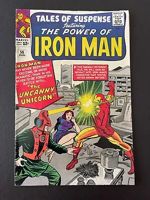 Buy Tales Of Suspense #56 - 1st Appearance Of The Unicorn (Marvel, 1964) VF- • 135.16£