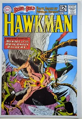 Buy BRAVE & THE BOLD #42 COVER Art Print DC NOT A COMIC Hawkman • 13.50£