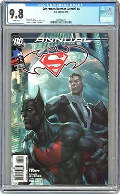 Buy Superman Batman Annual #4A Lau CGC 9.8 2010 3763144011 • 228.64£