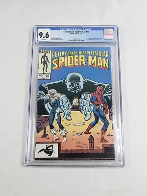 Buy Peter Parker The Spectacular Spider-Man #98 - CGC 9.6 WP - 1st App Of Spot  • 89.73£