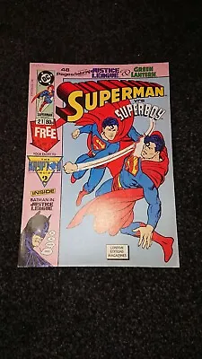 Buy Dc Comics Superman Vrs Superboy April 89 Issue Vgc Free Poster  • 7.50£