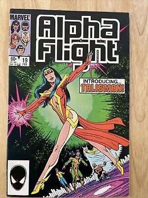 Buy Alpha Flight #19 Marvel 1985  (1st App Of Talisman) • 7.97£