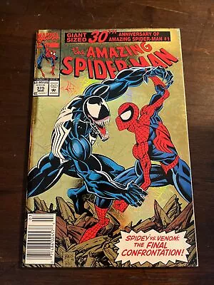 Buy Amazing Spider-Man #375 Newsstand (1993, Marvel Comics) • 20.11£