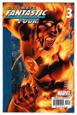 Buy Ultimate Fantastic Four #3 - Marvel 2004 - Cover By Bryan Hitch • 5.99£