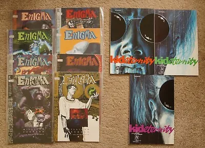 Buy 2 Complete DC 1990s Mini Series - Enigma And Kid Eternity By Milligan & Morrison • 20£