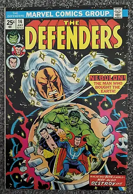 Buy The Defenders 14. Marvel Comics 1974. Nighthawk. Combined Postage • 11.98£
