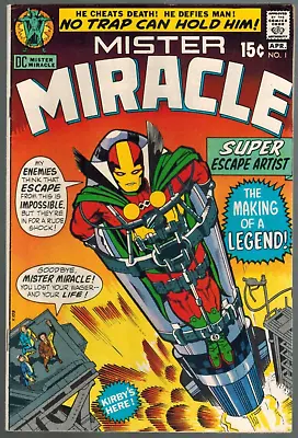 Buy Mister Miracle 1  1st Appearance!  Jack Kirby 4th World  F/VF   1971  DC Comic • 197.44£