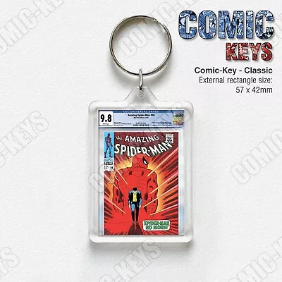 Buy Amazing Spider-Man #50 (Marvel 1967) Classic Size CGC  Graded  Inspired Keyring • 7.95£