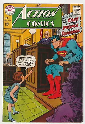 Buy Action Comics 359 (DC Comics 1968) VF Hi Grade Superman Neal Adams Cover Batman • 19.28£