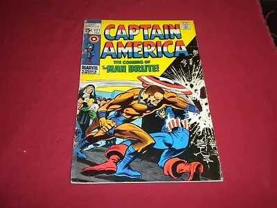 Buy BX4 Captain America #121 Marvel 1970 Comic 4.0 Bronze Age Copy 4 • 10.95£
