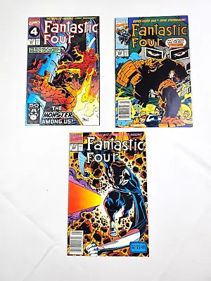 Buy Fantastic Four #352 Cameo Mobius 1st App Minutemen TVA 1991 Marvel + #350 & #357 • 10.76£