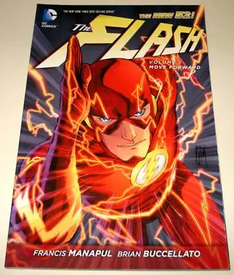Buy The FLASH (Vol. 1) MOVE FORWARD DC Comics Softback Graphic Novel Book (2012)  NM • 8.99£