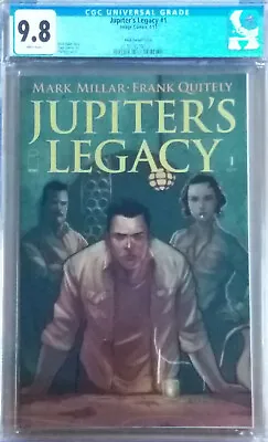 Buy JUPITERS LEGACY #1 Cover D (2013 Series) - Noto Variant Cover - Image - CGC 9.8 • 40£