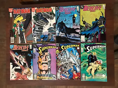 Buy Detective Comics, Superman, Batman DC Lot Of 8 Comics • 11.88£