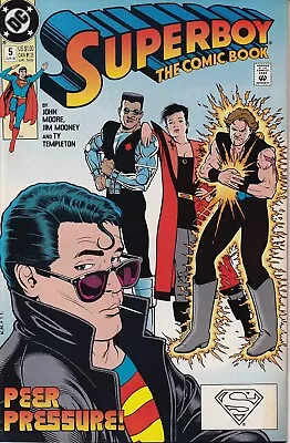 Buy DC Superboy, #5, 1990, John Moore, Jim Mooney • 1.50£