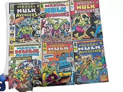 Buy Mighty World Of Marvel (Hulk & Avengers) 1978 # 199, 200,204 -5, 207- 8 • 6£