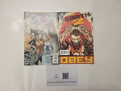 Buy 2 DC Comics #16 Earth 2 + #25 Catwoman New 52 10 TJ26 • 119.49£