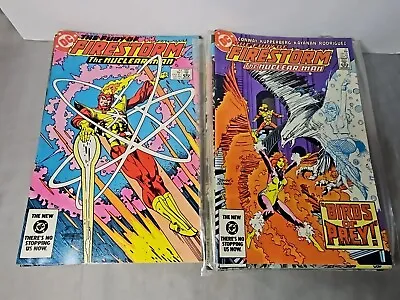 Buy  Vintage 1980's Dc Comics The Fury Of Firestorm The Nuclear Man Lot Of 24 Comic • 32.65£