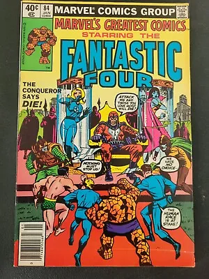 Buy Marvel's Greatest Comics Fantastic Four #84 (1979) Marvel Comics Newsstand Namor • 4.72£