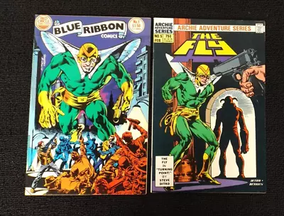 Buy Blue Ribbon Comics / Red Circle The Fly #1 Ditko & Archie #5 VF/NM • 9.83£
