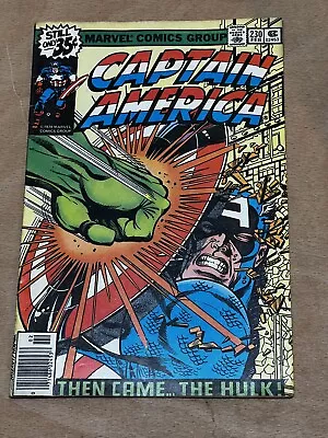 Buy Captain America 230 NEWSSTAND KEY Layton Wilson ICONIC Hulk Cover Marvel 1979 • 11.65£